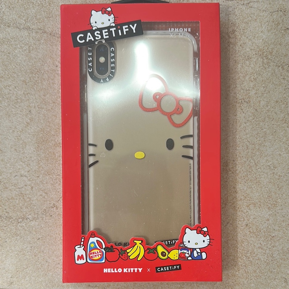 Casetify Gold Hello Kitty Phone Case